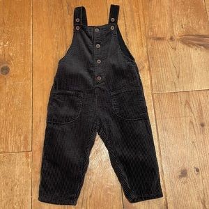 Zara Corduroy Overalls, grey, 18-24